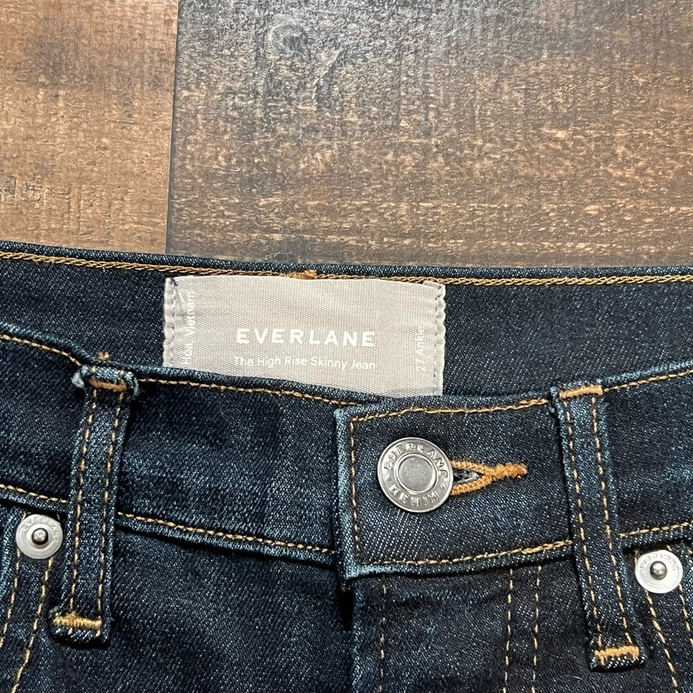 Everlane The High Rise Skinny Jeans - Picture 6 of 10